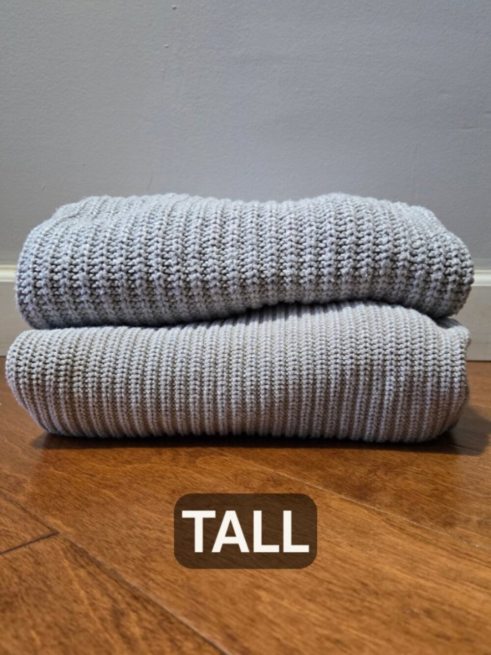 Gap Tall Lot of 2 Open Front Chunky Cardigans Size M Tall Gray, Oatmeal Bundle